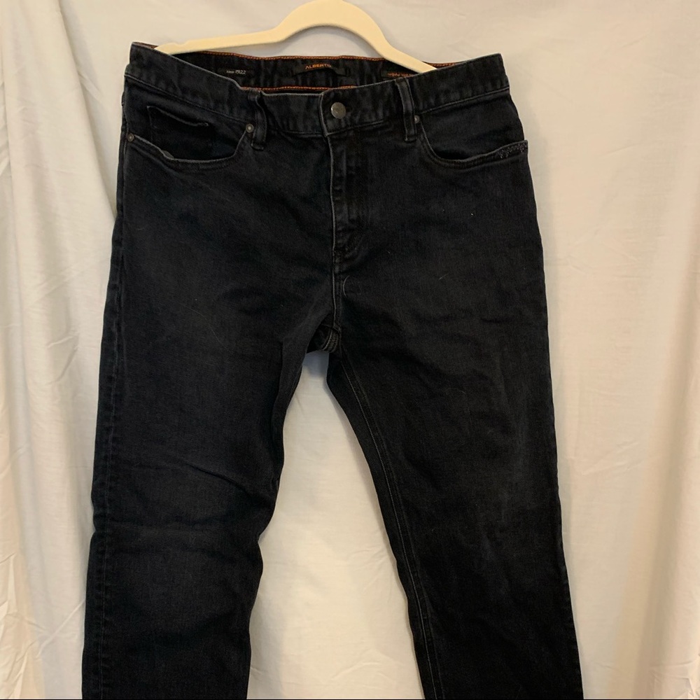 Alberto Regular Fit Dark Grey Jeans 35/32